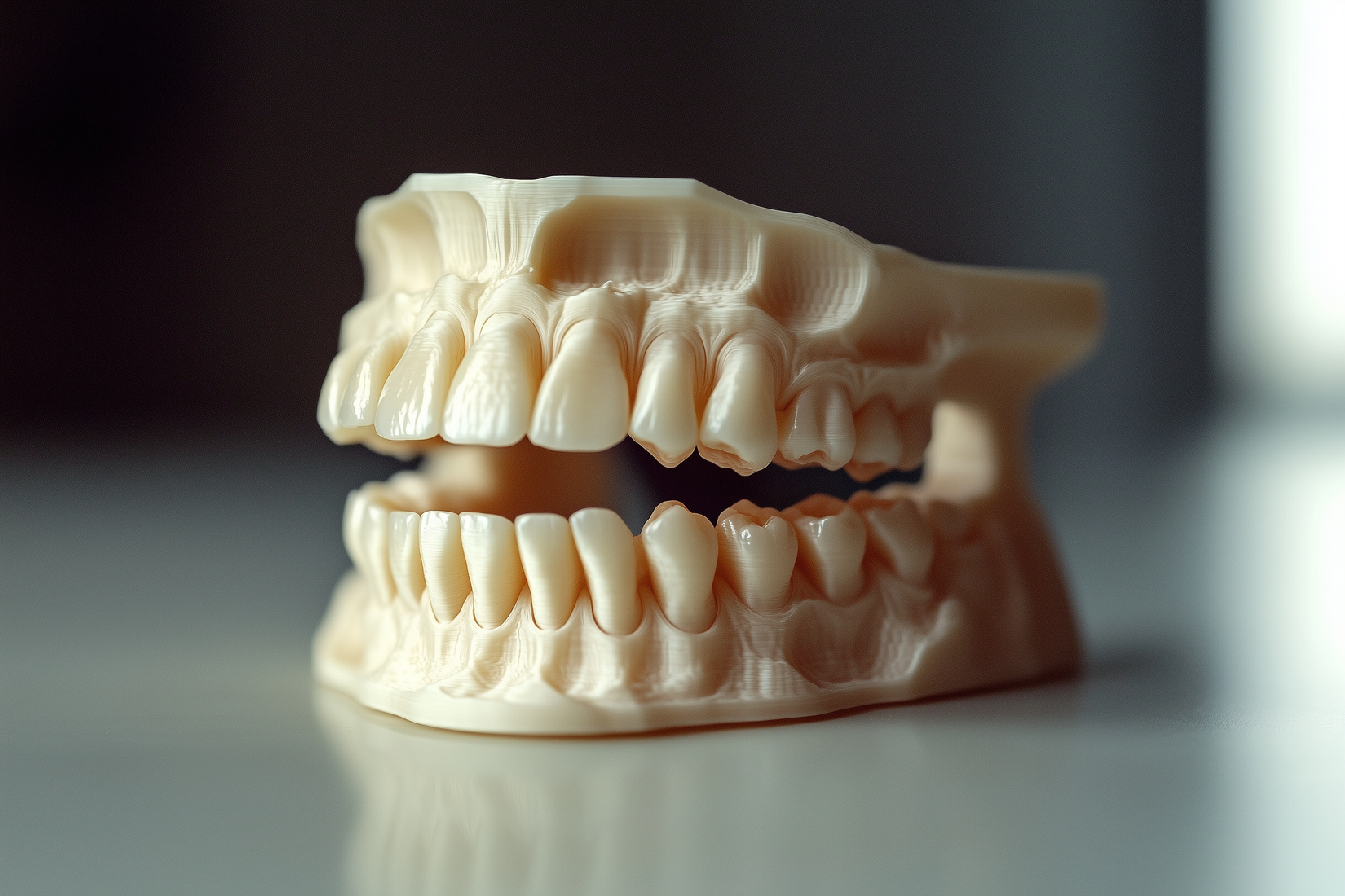 Dentaduras postizas impresas en 3D.
