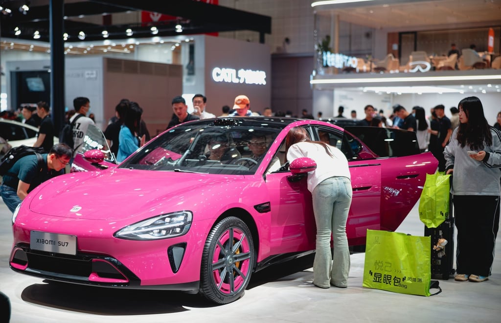 Xiaomi presentó una versión actualizada del SU7 este mes. Foto: EPA-EFE