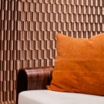 Circdal utiliza rPETG WF, una mezcla de 97 % de plástico PETG reciclado y fibra de madera reciclada, en sus diseños de paneles arquitectónicos.