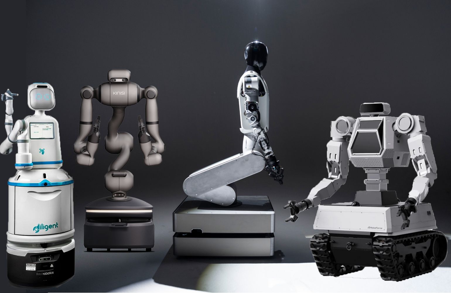 Robots multipropósito de Diligent Robotics, Kinisi Robotics, Humanoid y RoboForce. Gartner analizó las perspectivas del mercado para este tipo de sistemas.
