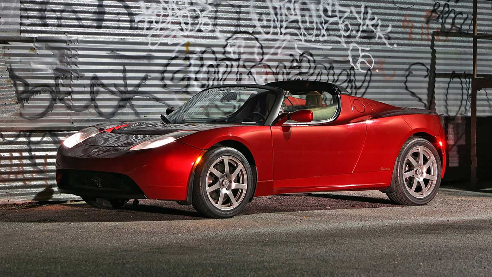 Sitio del Tesla Roadster 2008
