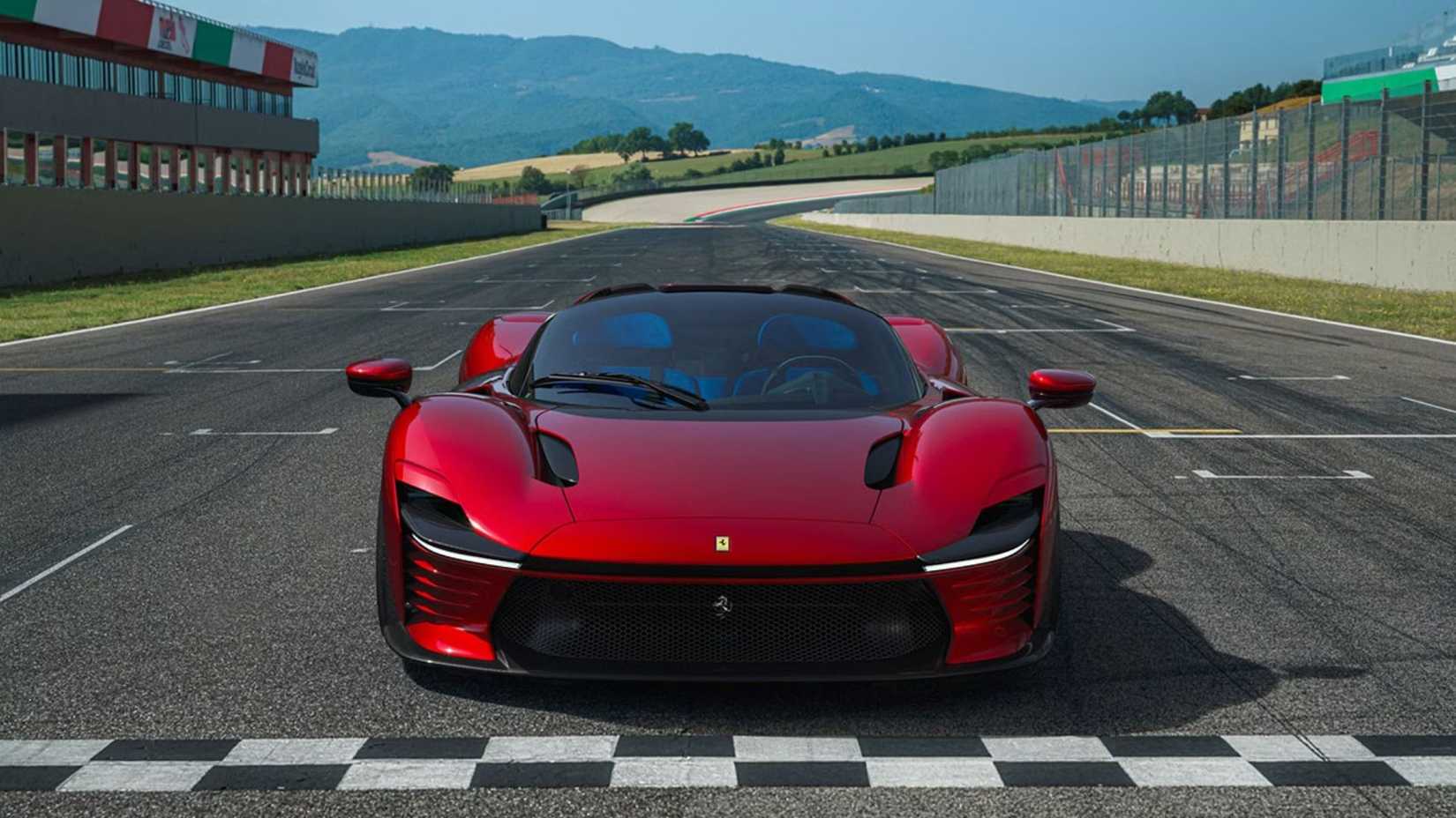 Placa frontal Icona del Ferrari Daytona SP3 2026