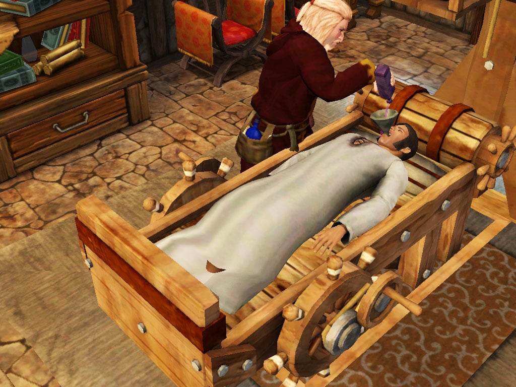 EA retira silenciosamente Los Sims Medieval 1 Boticario medieval 4