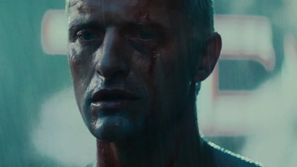 Rutger Hauer como Roy Batty en Blade Runner