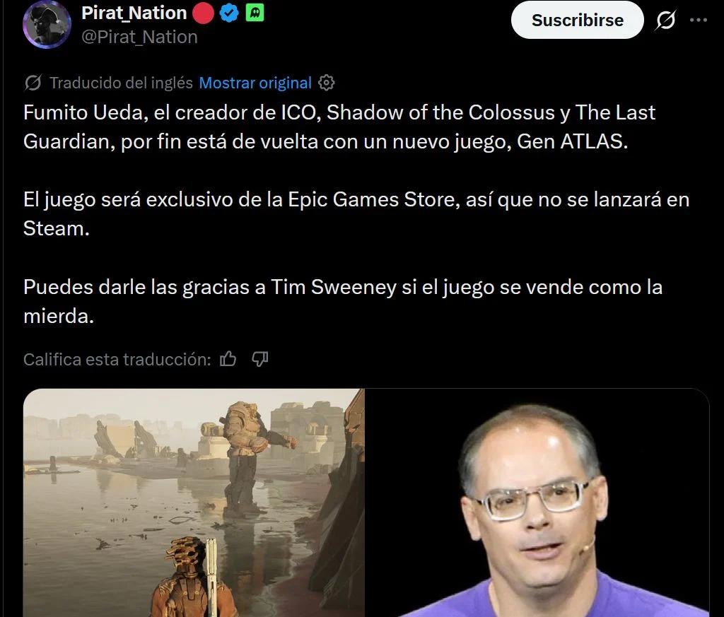 Grabar una entrada X