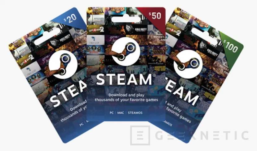 Geeknetic Valve retirará las tarjetas regalo de Steam de las tiendas físicas a finales de 2026 ante el imparable avance del fraude 1