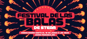 Steam lanza Bullet Festival para ofrecer descuentos en juegos de disparos.