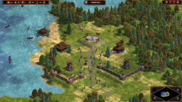 En la imagen: una captura de pantalla del juego de Age of Empires: Definitive Edition.