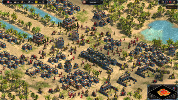 En la imagen: una captura de pantalla del juego de Age of Empires: Definitive Edition.